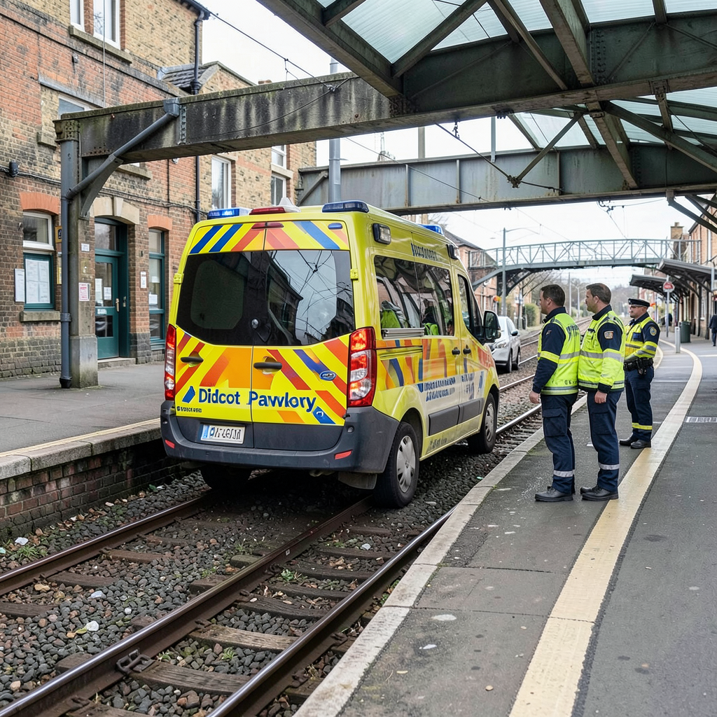Man pronounced dead at Didcot Parkway station, death not suspicious